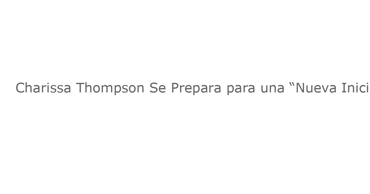 Charissa Thompson Se Prepara para una “Nueva Iniciativa” en Fox Tras Dos Salidas de NFL