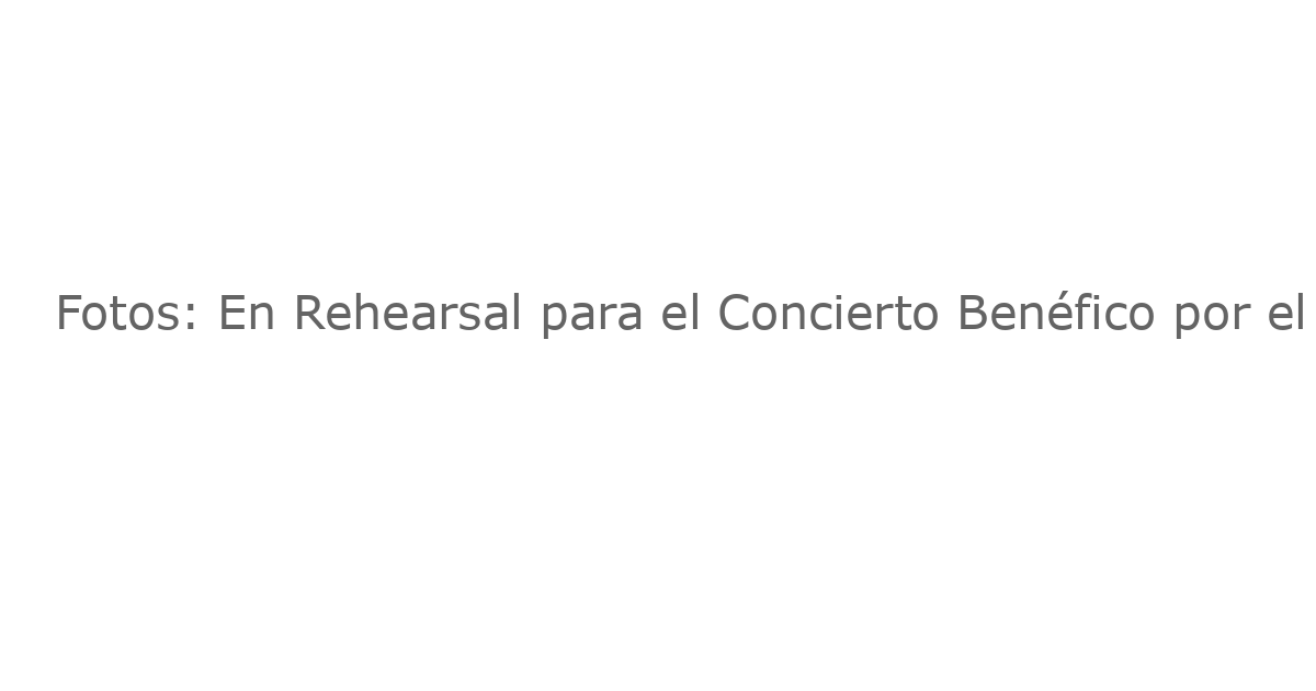 Fotos: En Rehearsal para el Concierto Benéfico por el 50º Aniversario de “A Chorus Line”