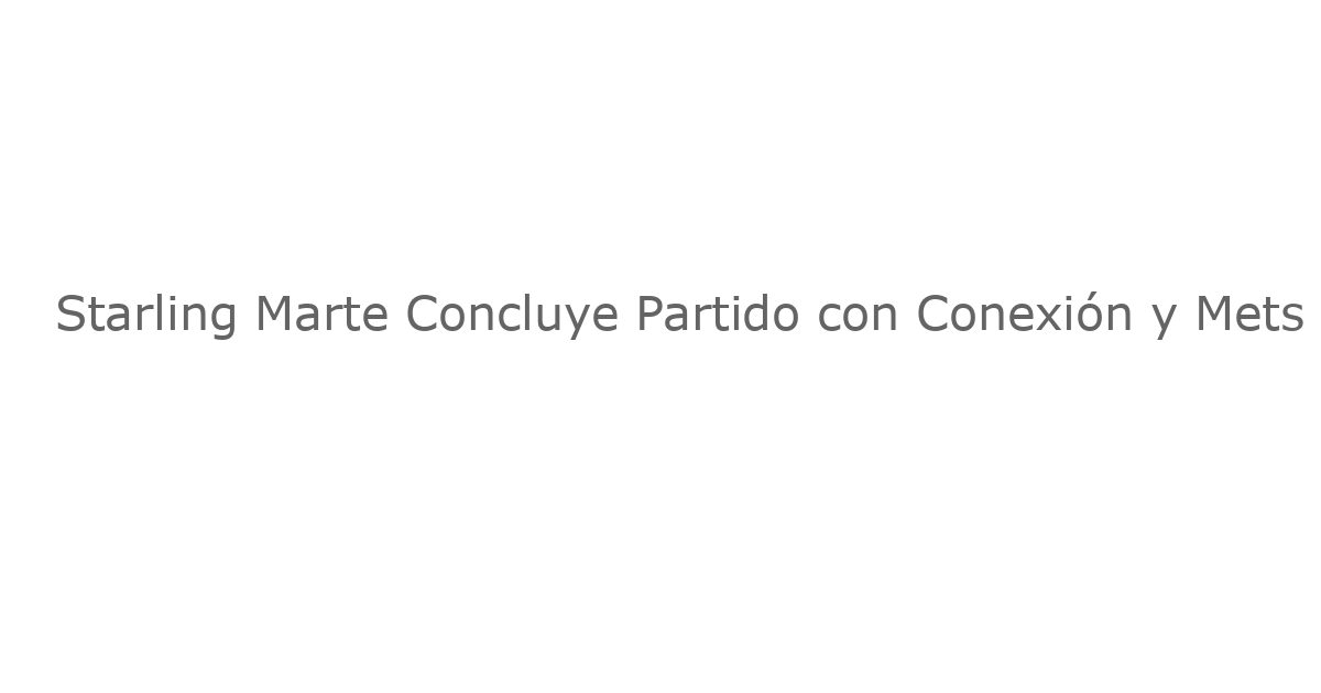 Starling Marte Concluye Partido con Conexión y Mets Pierden Crucial Partido Contra los Brewers