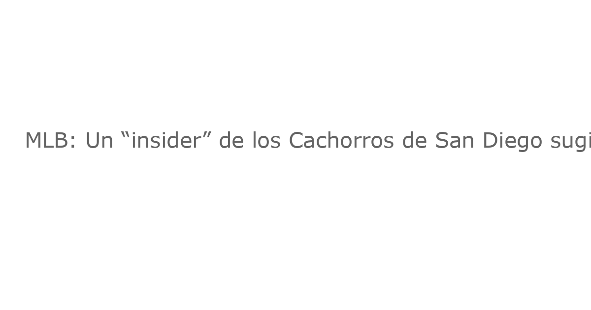 MLB: Un “insider” de los Cachorros de San Diego sugiere que Taylor Swift recibió un anillo antes