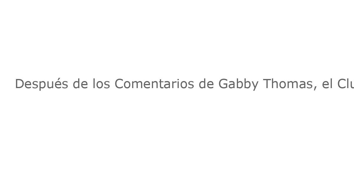 Después de los Comentarios de Gabby Thomas, el Club de Sha’Carri Richardson Derrota a 52 Naciones en el Mundial