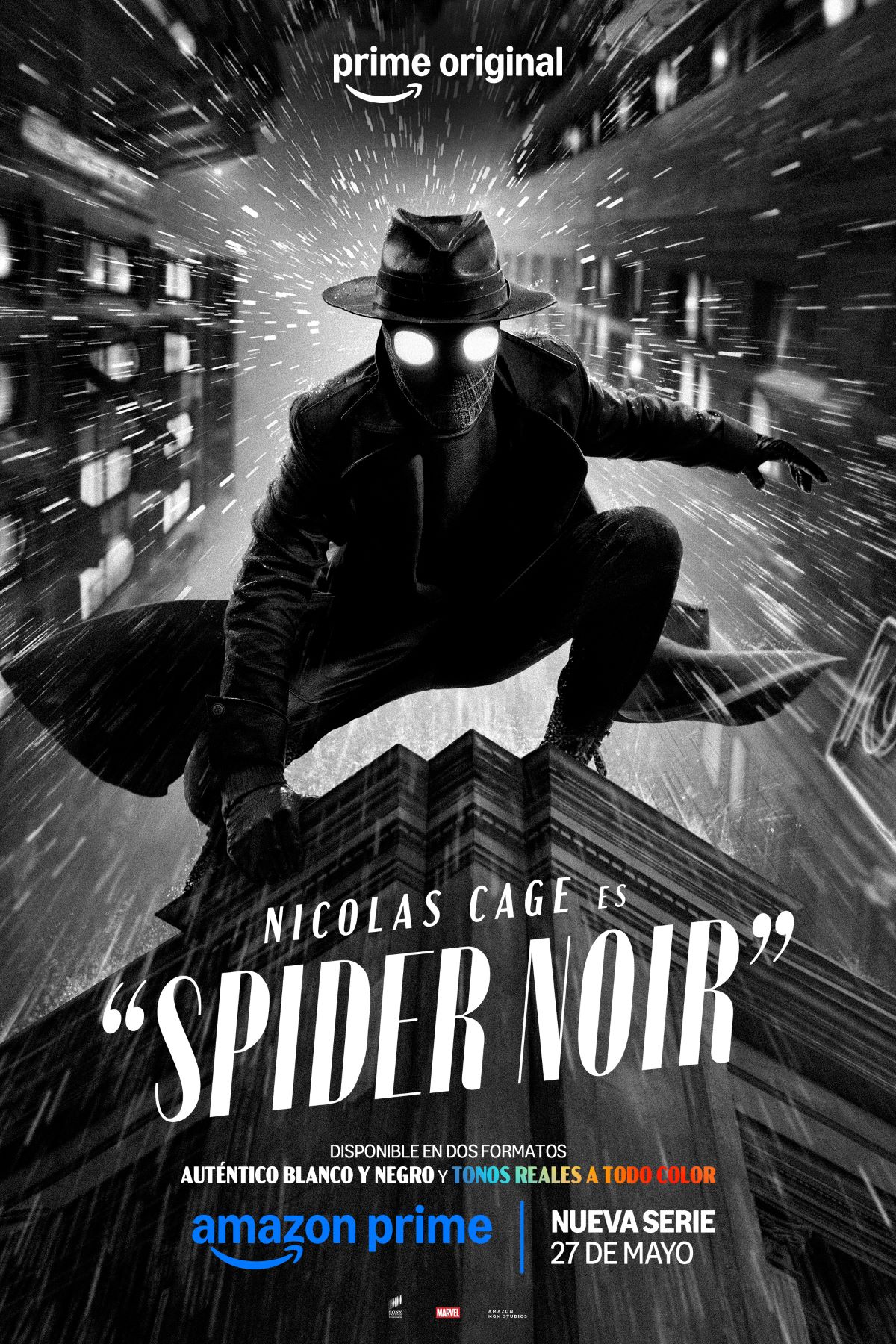 Prime Video lanza tráiler de Spider-Noir con Nicolas Cage 